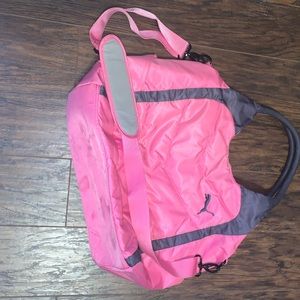 Pink Puma Messenger Bag